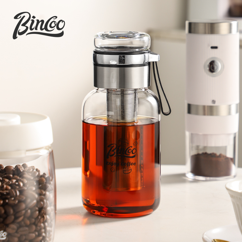 Coffee And Tea Glass - Bincoo cangkir kopi transparan baja tahan