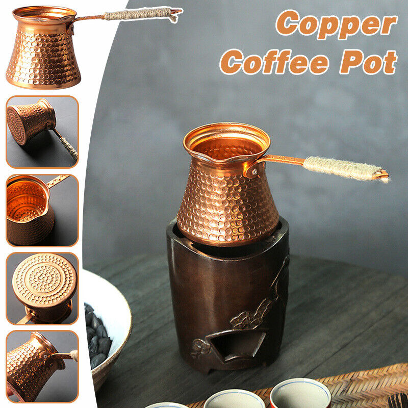 Coffee Tea Water Heater - Pot kopi tembaga antik Turki tembaga