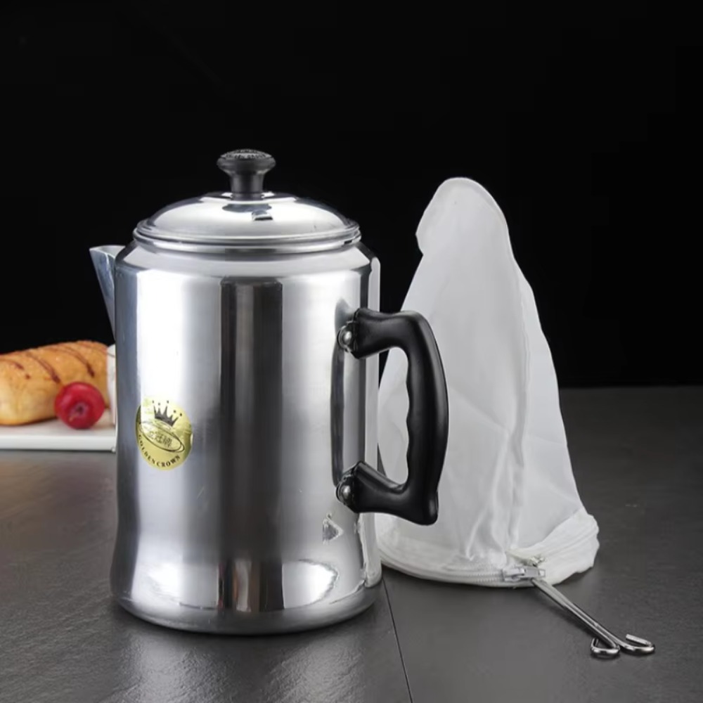 Coffee Tea Hong Kong - Teko Kopi Gaya Hong Kong, Perkolator