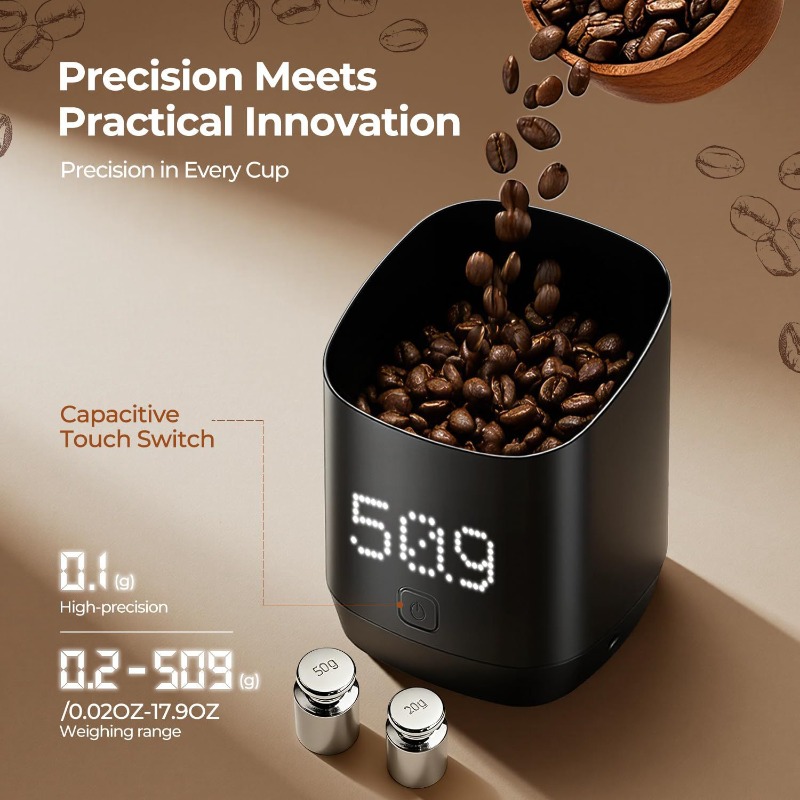 Coffee Tea Mugs - Cangkir Penimbang Kopi Pintar Timbangan Elektronik