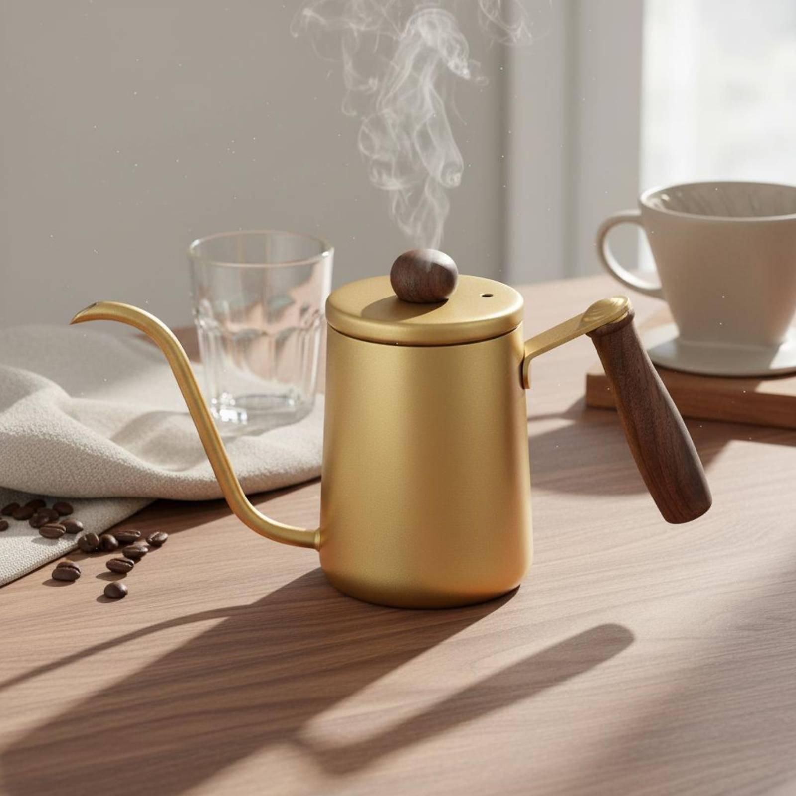 Coffee Tea Pot - Teko Kopi Gaya Jepang dengan Gagang