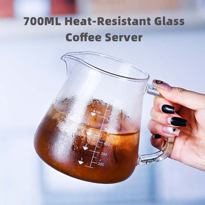 Coffee And Tea Glass - Set Teko Kopi dan Teh dari