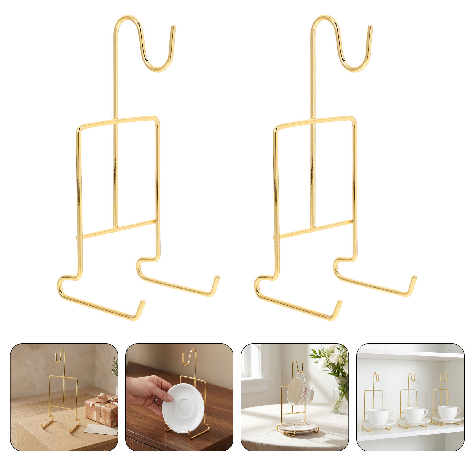 Coffee Tea Organizer - 6 Buah Rak Pajangan Cangkir Teh