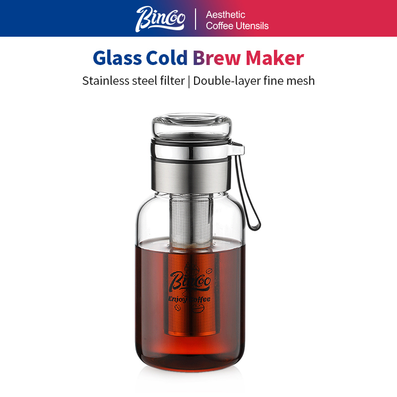 Coffee And Tea Glass - Pembuat Kopi Dingin Bincoo, Pembuat Kopi