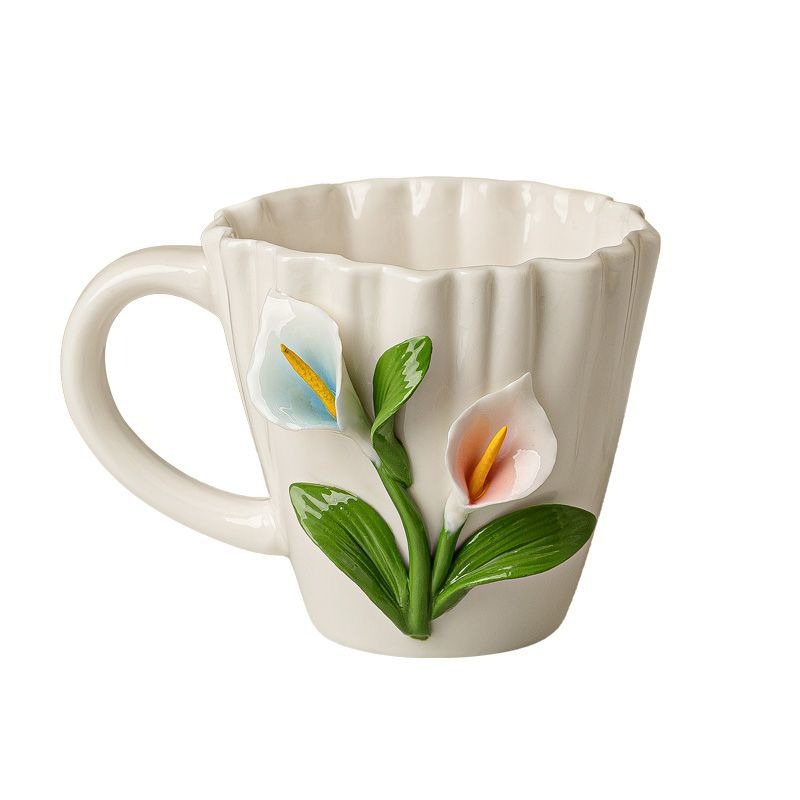 Cangkir Kopi Keramik Lily of T - Valley Tea And Coffee ulasan dan harga