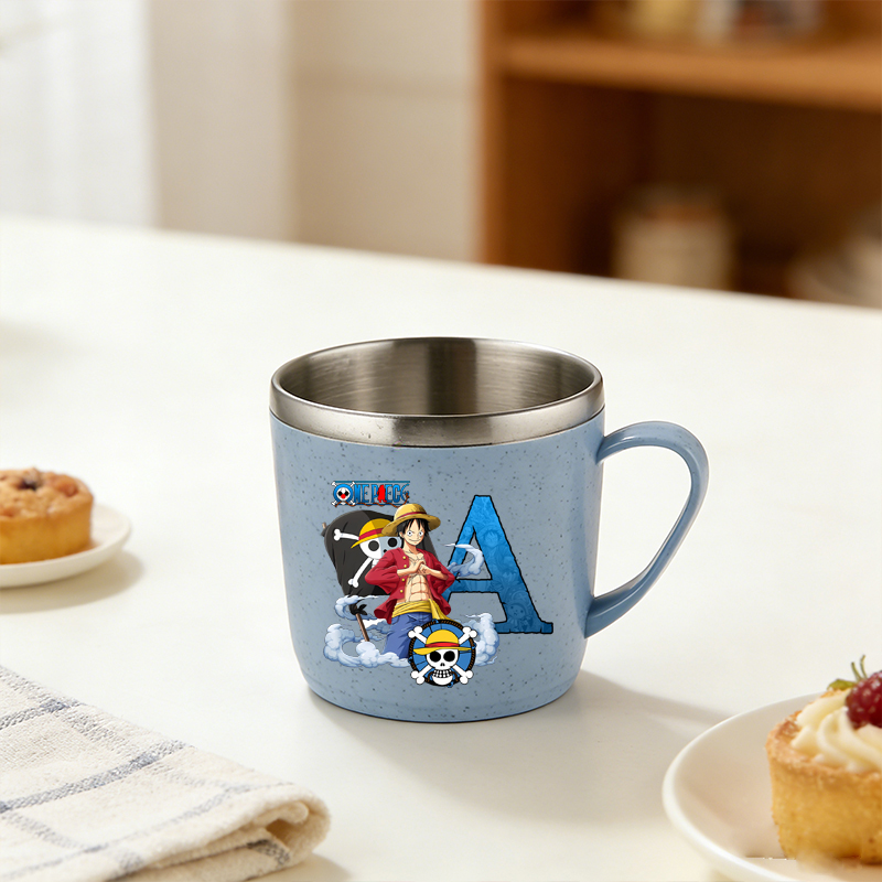 Gelas Air One Piece Motif Anim - Coffee Tea Mugs ulasan dan harga