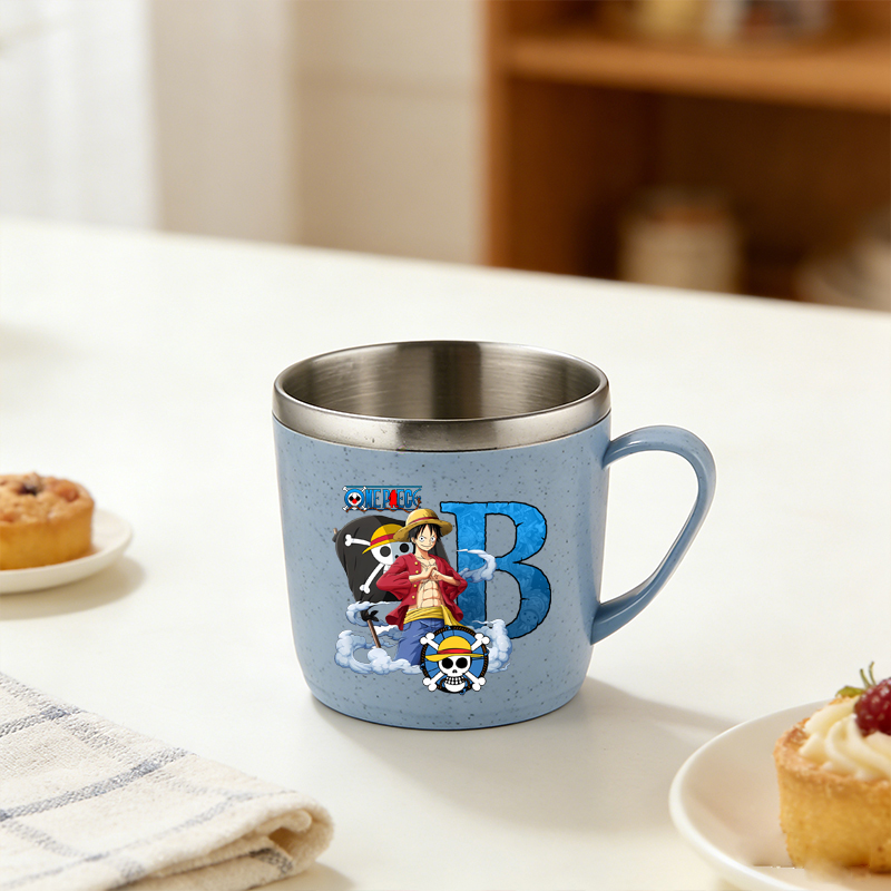 Gelas Air One Piece Motif Anim - Coffee Tea Mugs ulasan dan harga