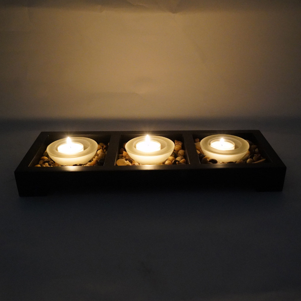 1 Set Tempat Lilin Kaca dengan - Coffee And Tea Glass ulasan dan harga