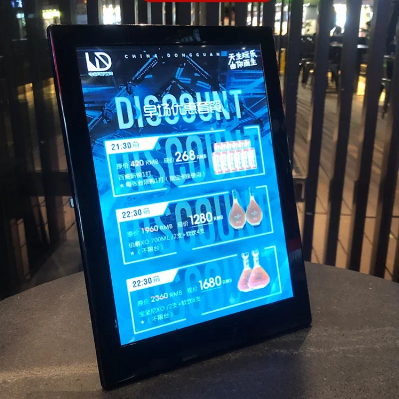 Rak iklan akrilik kreatif papa - Coffee Tea Menu ulasan dan harga