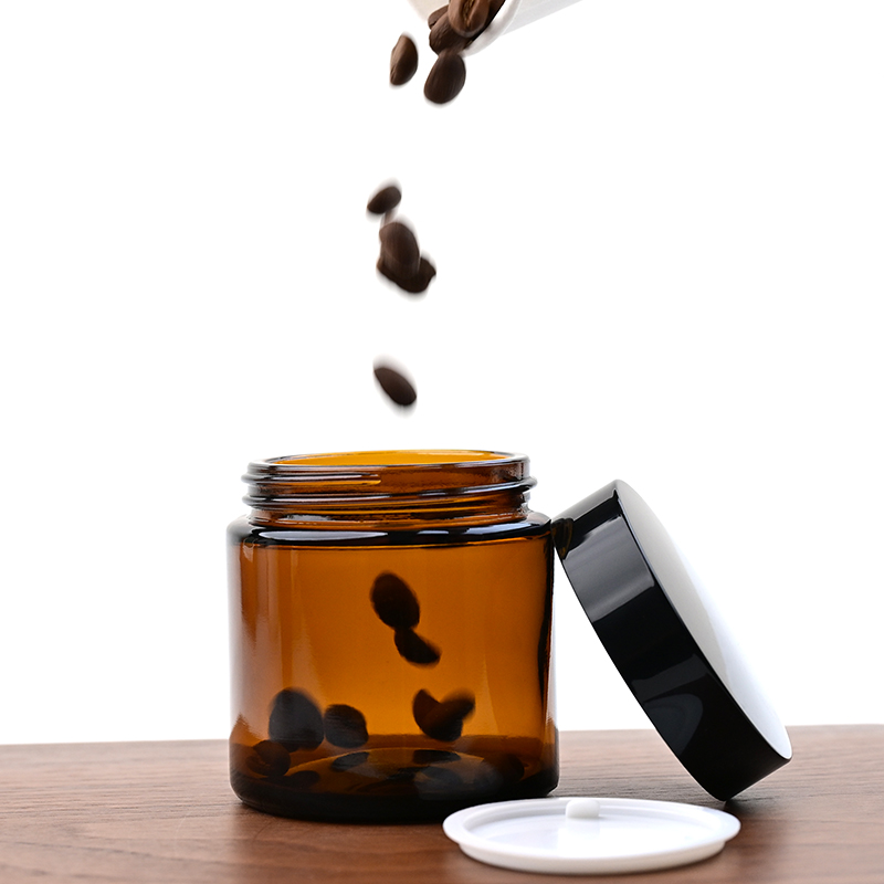 Stoples Kaca Penyimpanan Biji  - Coffee And Tea Glass ulasan dan harga