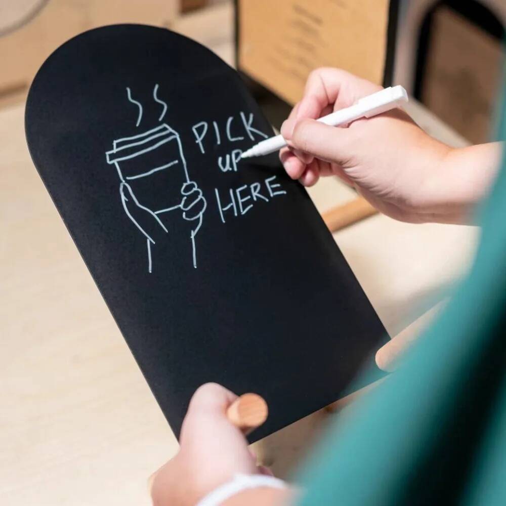 Stand Menu Lukis Tangan dari L - Coffee Tea Menu ulasan dan harga