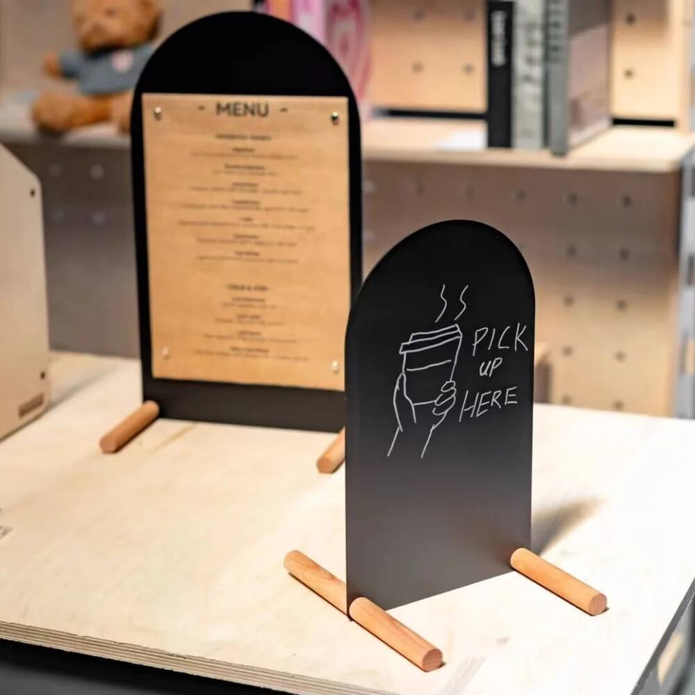 Stand Menu Lukis Tangan dari L - Coffee Tea Menu ulasan dan harga