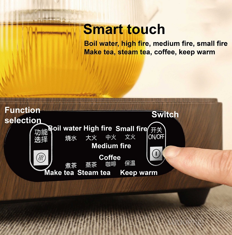 Kompor Keramik Listrik 1500W P - Coffee Tea Water Heater ulasan dan harga