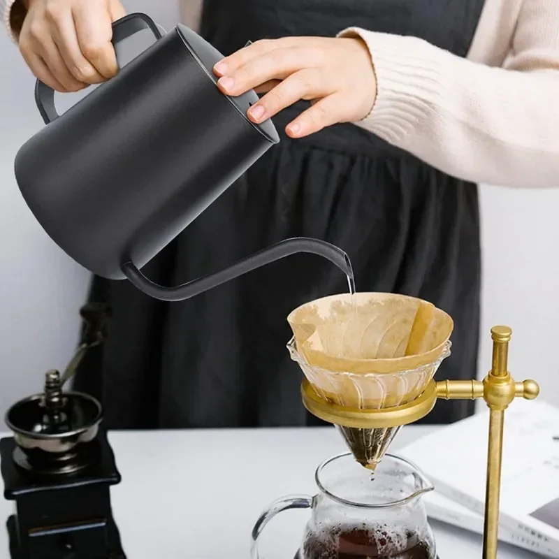 350/600ML Ketel Tetes Baja Tah - Coffee Tea Pot ulasan dan harga