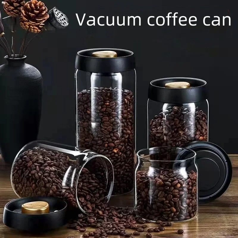 Stoples Kopi Vakum Manual Kaca - Coffee Tea Organizer ulasan dan harga
