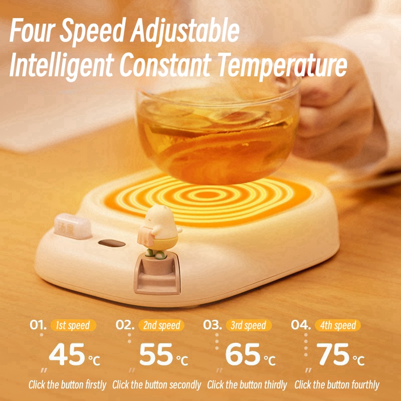 40W Cangkir Kopi Hangat Cangki - Coffee Tea Water Heater ulasan dan harga