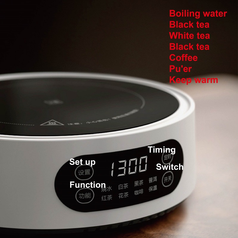 Kompor keramik elektrik 1300W, - Coffee Tea Water Heater ulasan dan harga