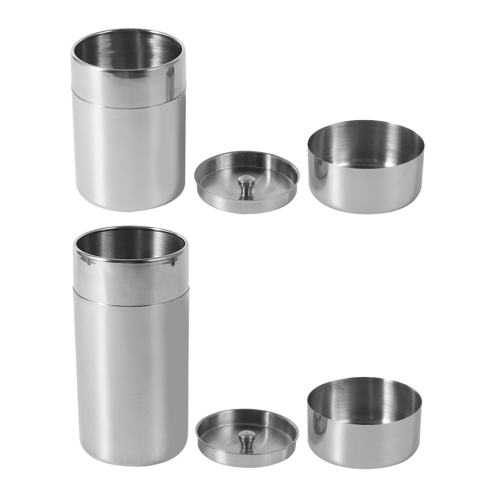 Kaleng daun teh Stainless Stee - Coffee Tea And Sugar Canisters ulasan dan harga