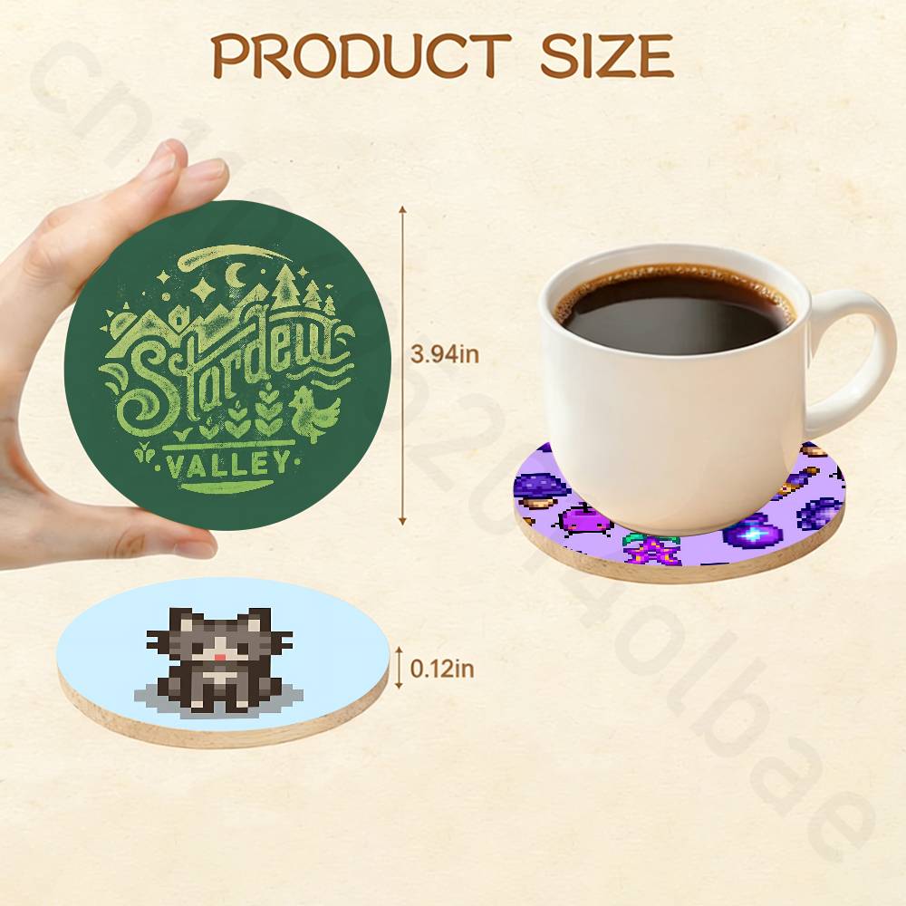 S-Stardew V-Valley Tatakan Gel - Valley Tea And Coffee ulasan dan harga