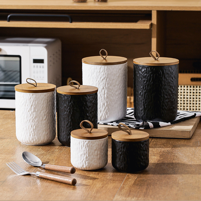 Tabung Penyimpanan Teh Keramik - Coffee Tea And Sugar Canisters ulasan dan harga
