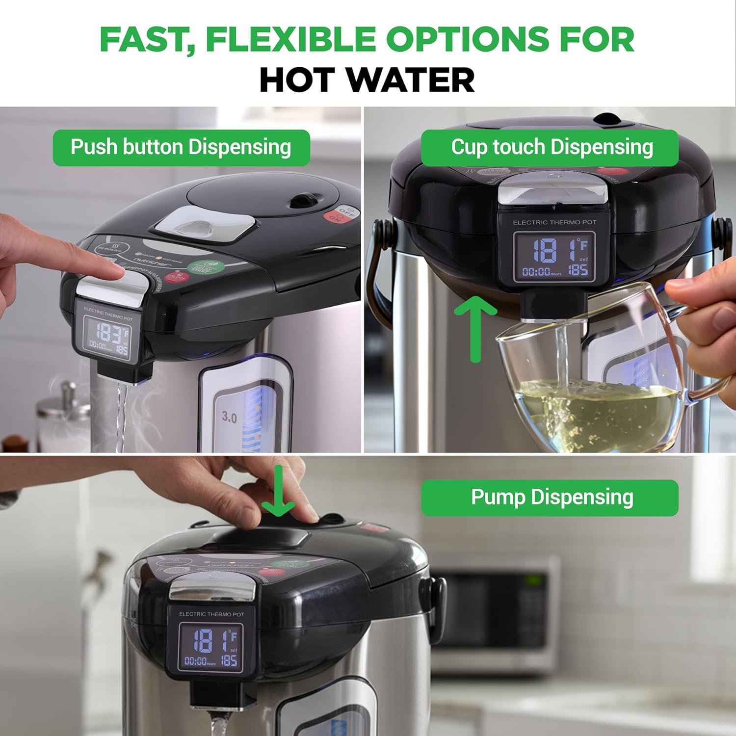 Dispenser Air Panas Listrik 4L - Dispenser Coffee And Tea ulasan dan harga