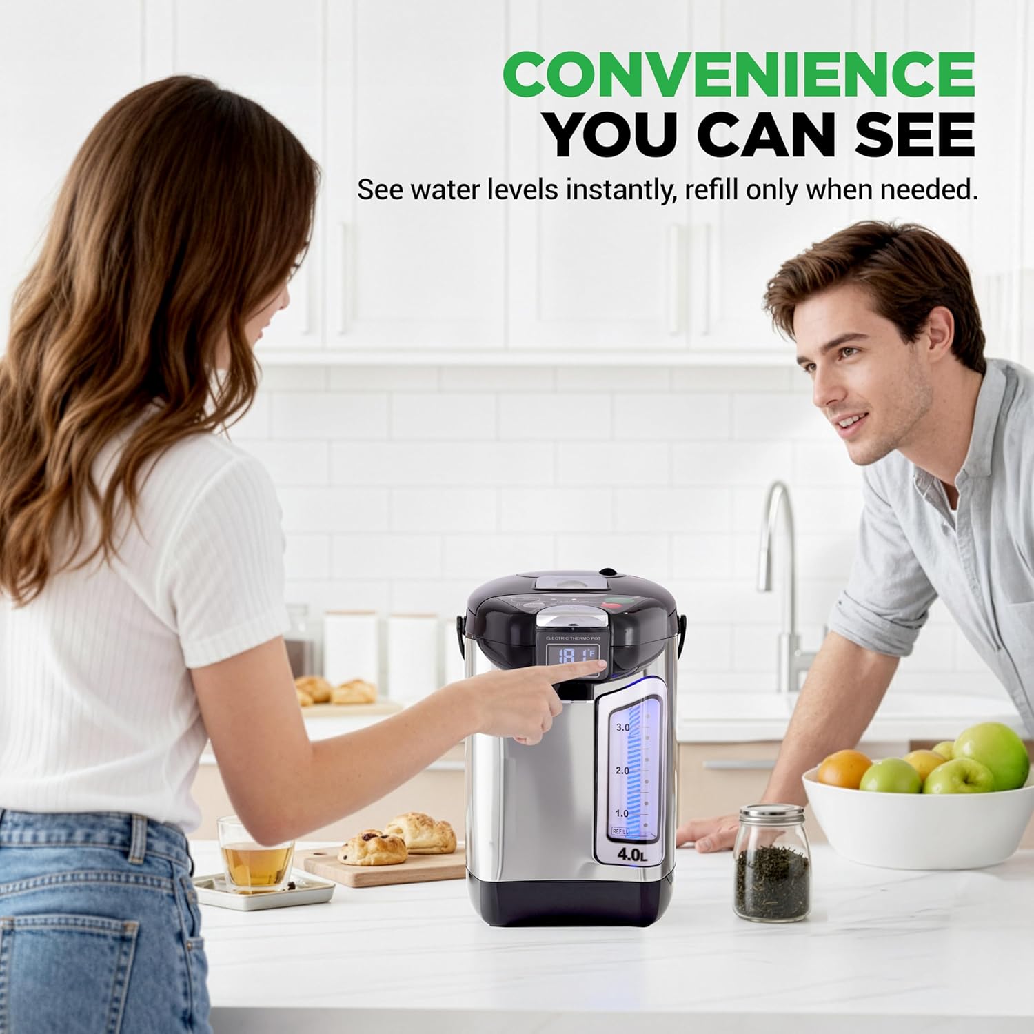 Dispenser Air Panas Listrik 4L - Dispenser Coffee And Tea ulasan dan harga