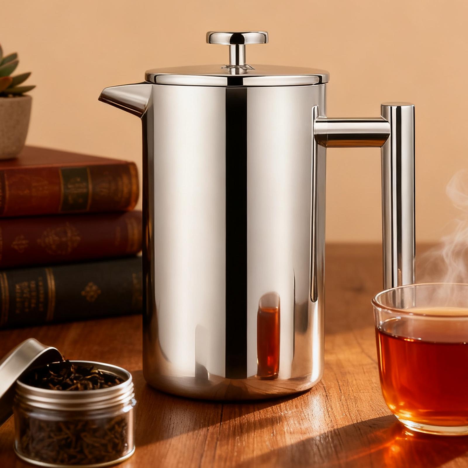 Sistem Filter Teko Kopi Tekan  - Coffee Tea Pot ulasan dan harga