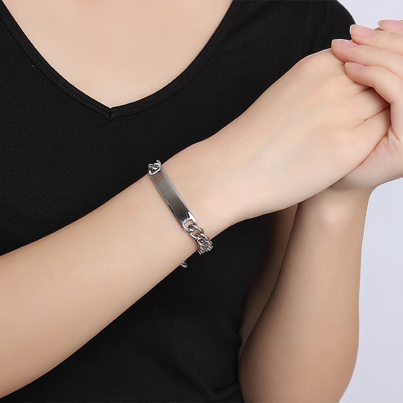 Vnox Medical Alert ID Gelang u - Coffee Tea Or Me ulasan dan harga