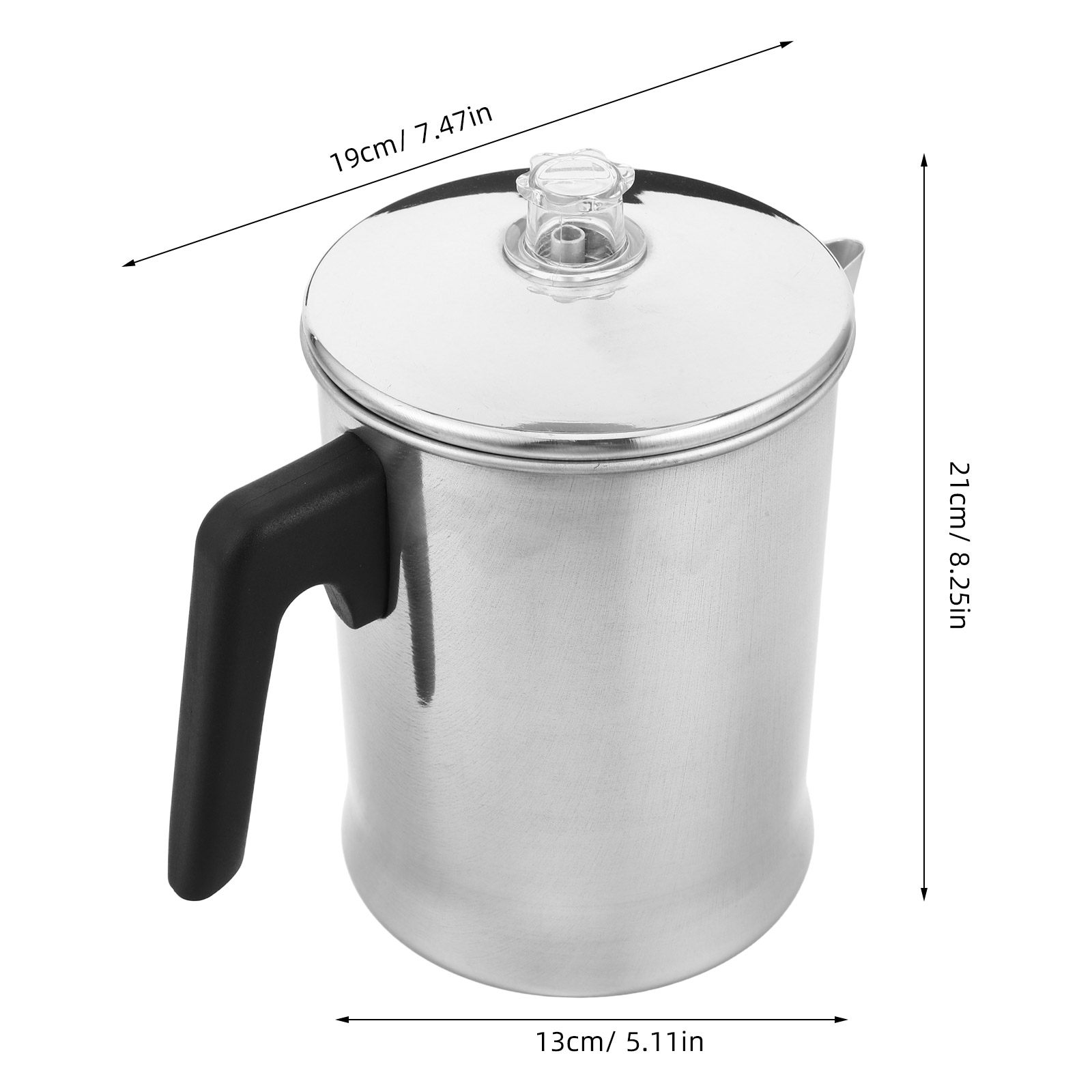 Ketel Kopi Aluminium 1.8L untu - Coffee Tea Pot ulasan dan harga