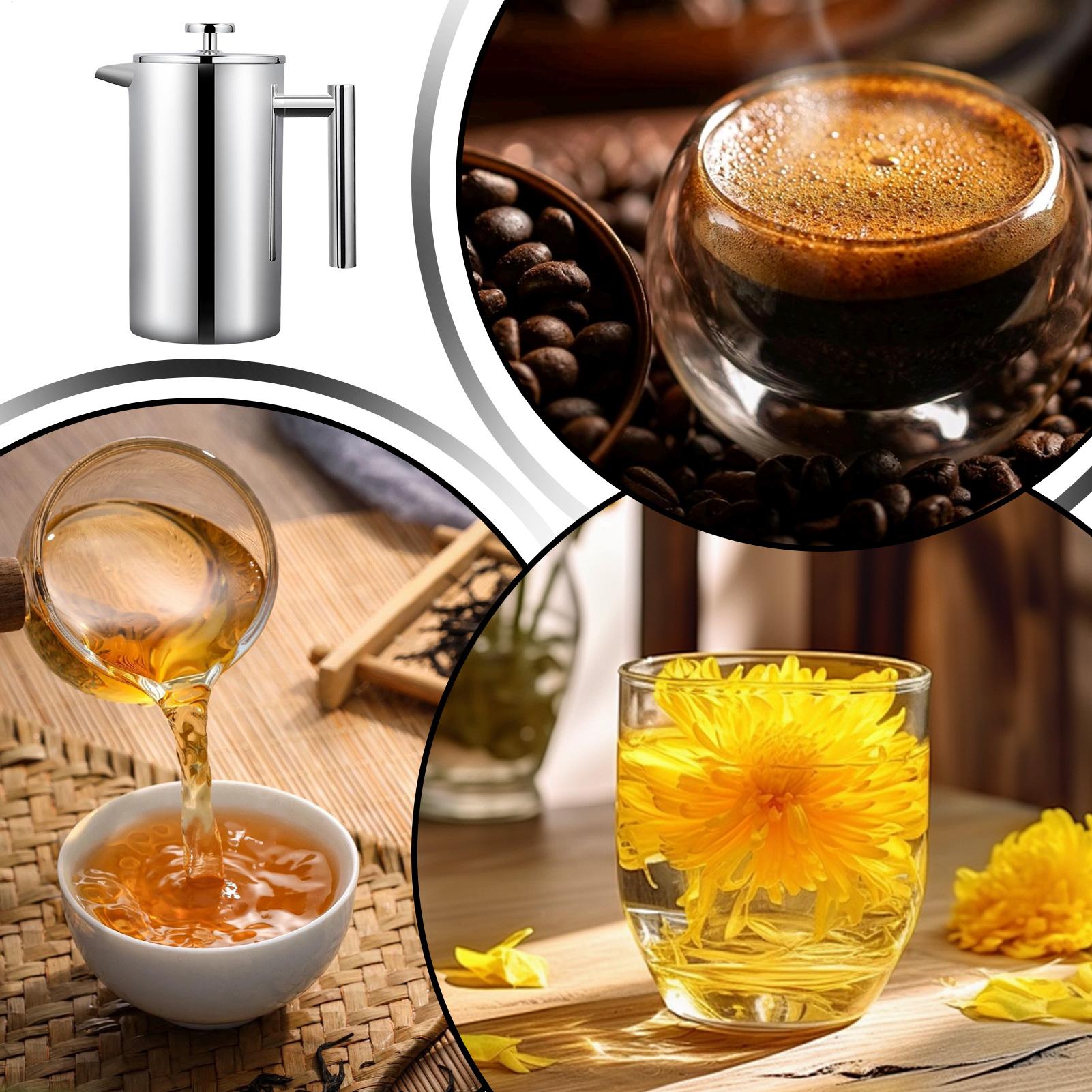 Pembuat Kopi Tekan Pot Peganga - Coffee Tea Pot ulasan dan harga