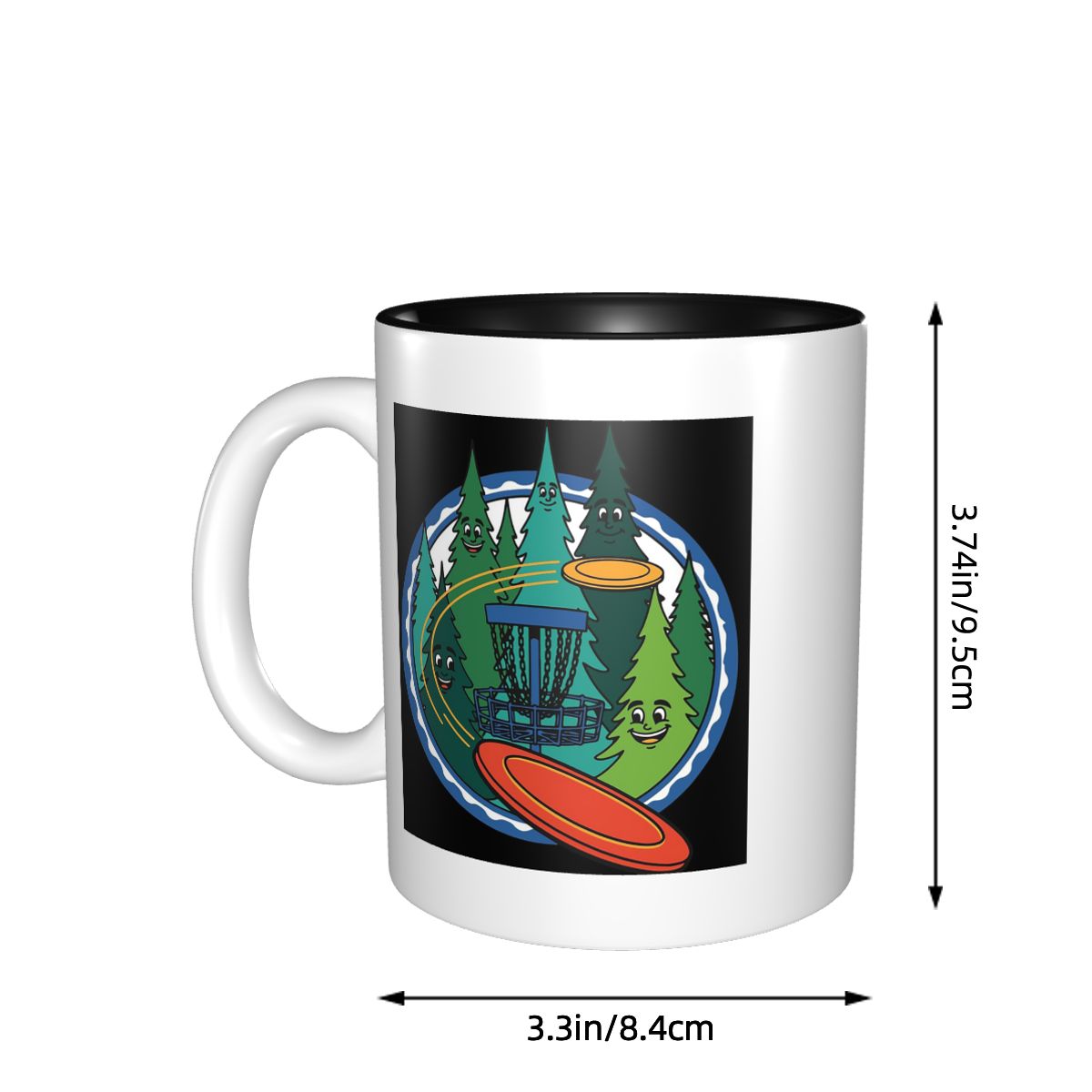Mug Keramik Lucu Motif Hutan d - Coffee Tea Gift Basket ulasan dan harga