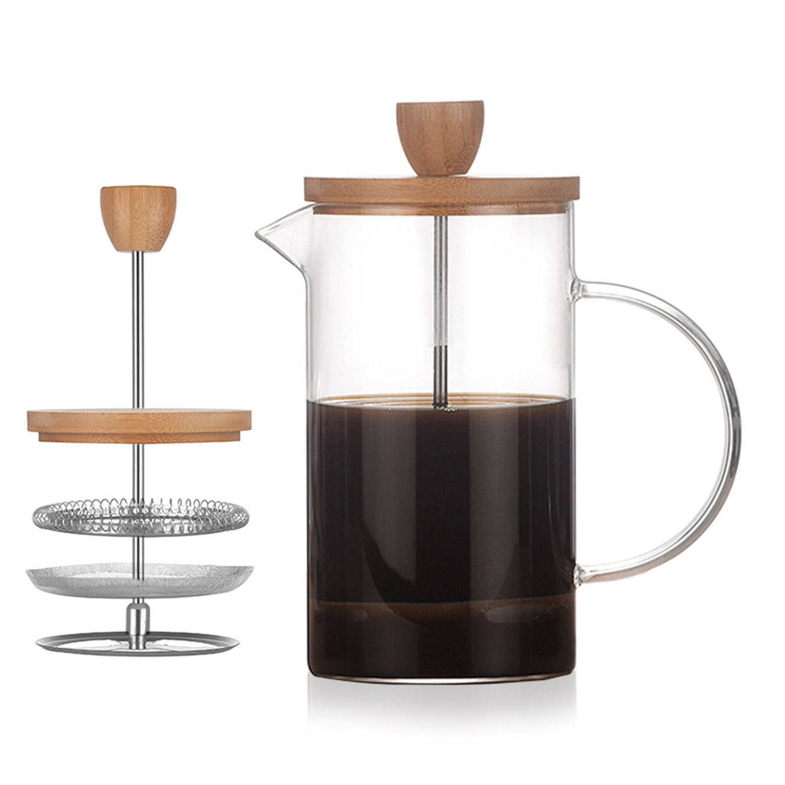 Teko Filter Prancis Serbaguna  - Coffee Tea Pot ulasan dan harga