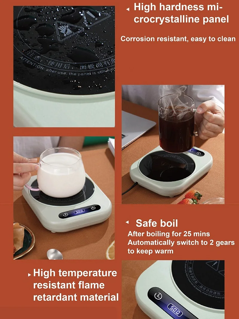 Pemanas Cangkir Kopi Susu List - Coffee Tea Water Heater ulasan dan harga