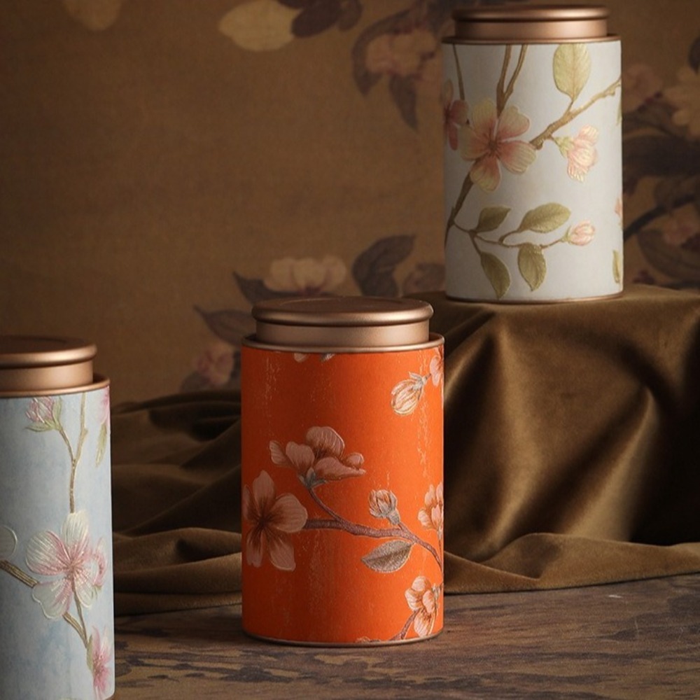 Kaleng Teh Gaya Cina Baru yang - Coffee Tea And Sugar Canisters ulasan dan harga