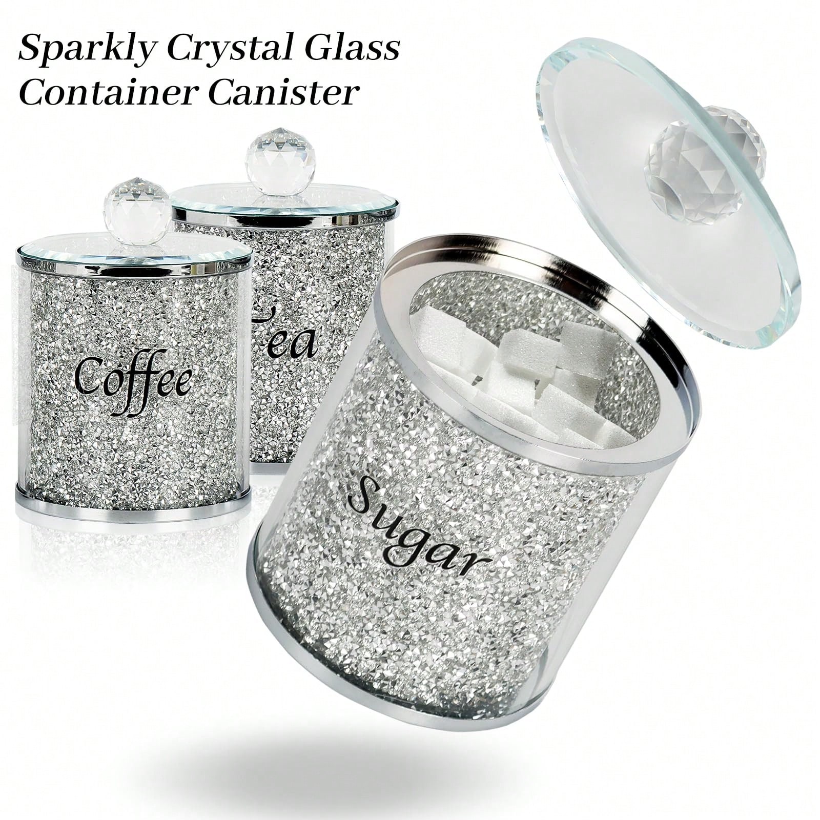 Set Wadah Kopi Gula Teh Berkil - Coffee Tea And Sugar Canisters ulasan dan harga