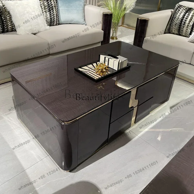 Meja kopi mewah ringan Italia  - Coffee Tea Hong Kong ulasan dan harga