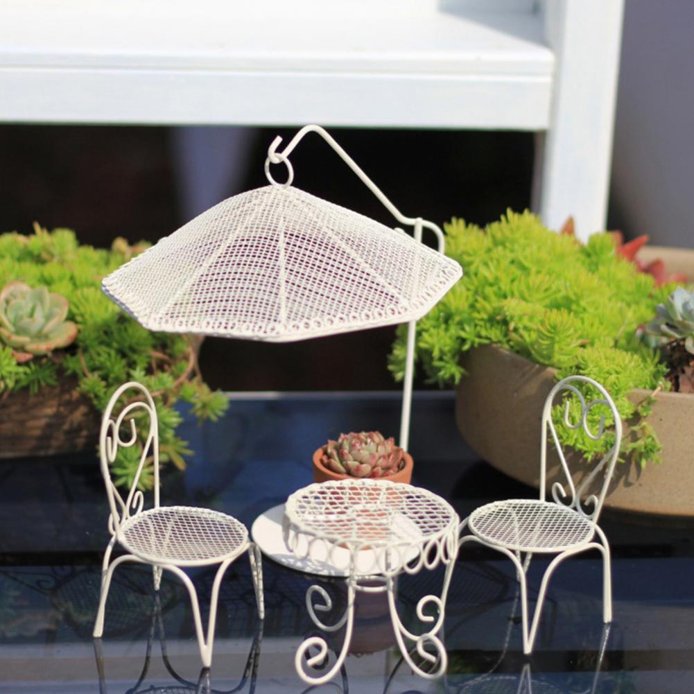 Meja/Kursi Bistro Miniatur Rum - Coffee Tea For Garden ulasan dan harga