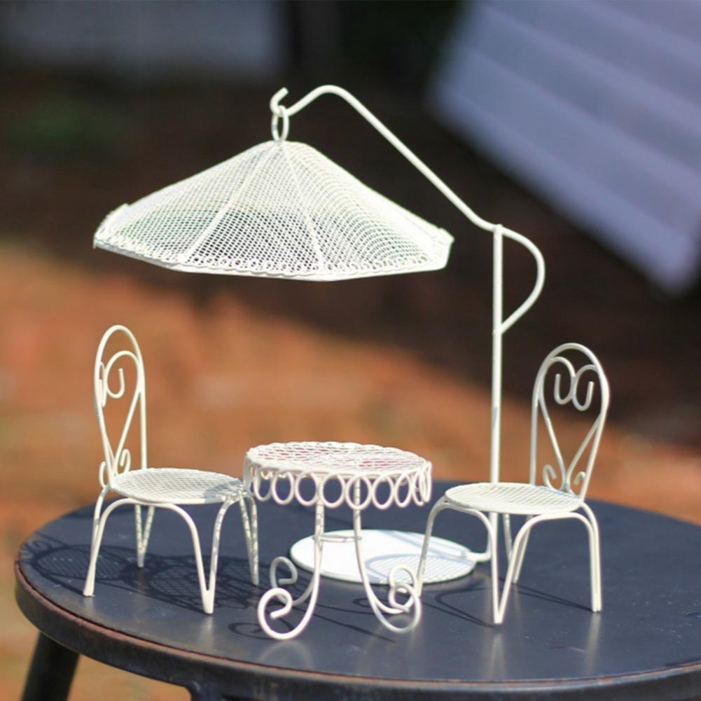 Meja/Kursi Bistro Miniatur Rum - Coffee Tea For Garden ulasan dan harga