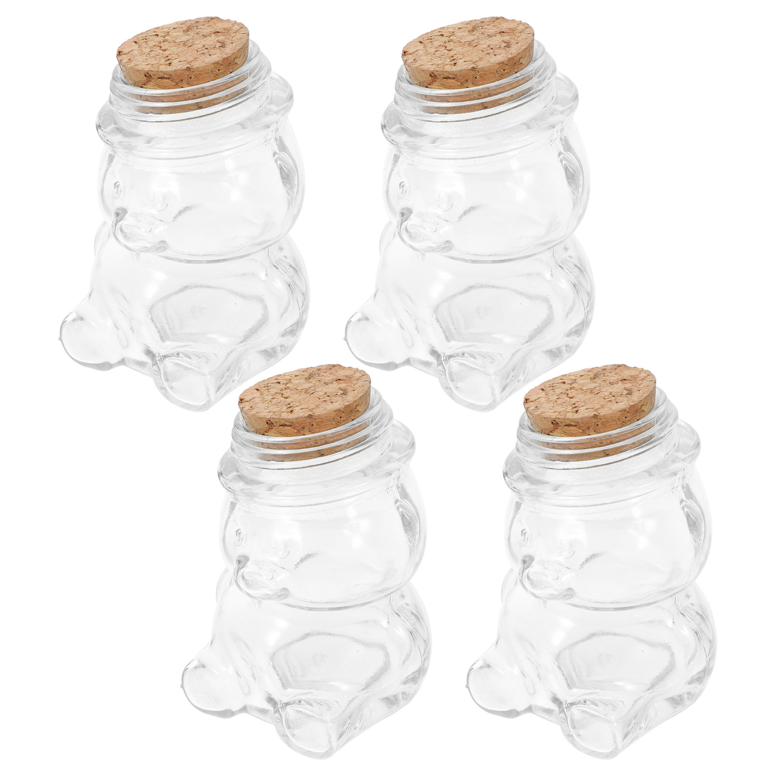 4 Buah Set Toples Permen Kaca  - Coffee And Tea Glass ulasan dan harga