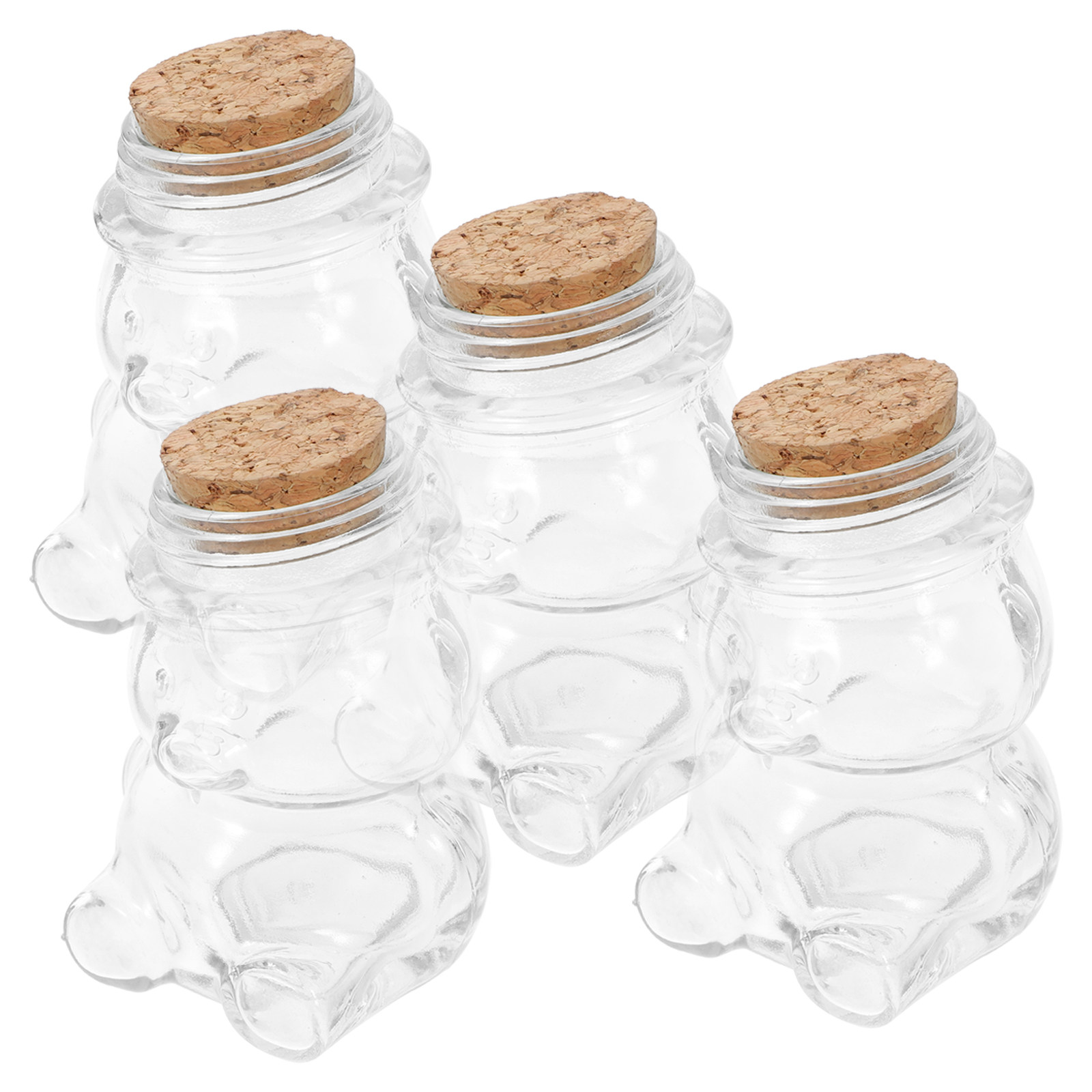 4 Buah Set Toples Permen Kaca  - Coffee And Tea Glass ulasan dan harga