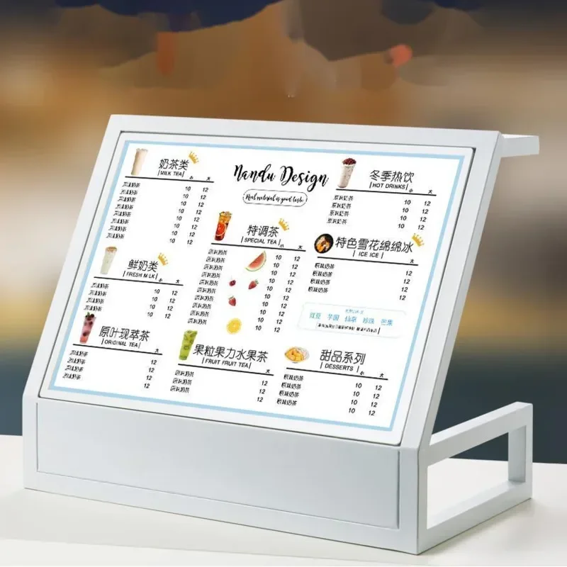 Kartu Menu LED untuk Kedai Kop - Coffee Tea Menu ulasan dan harga