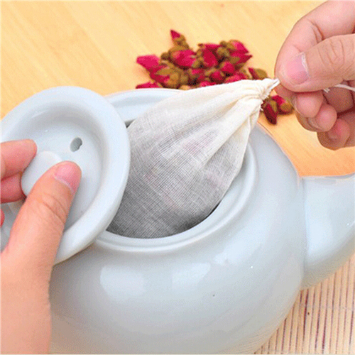 1 Buah/10 Buah Tas Teh Katun T - Coffee Tea For Garden ulasan dan harga