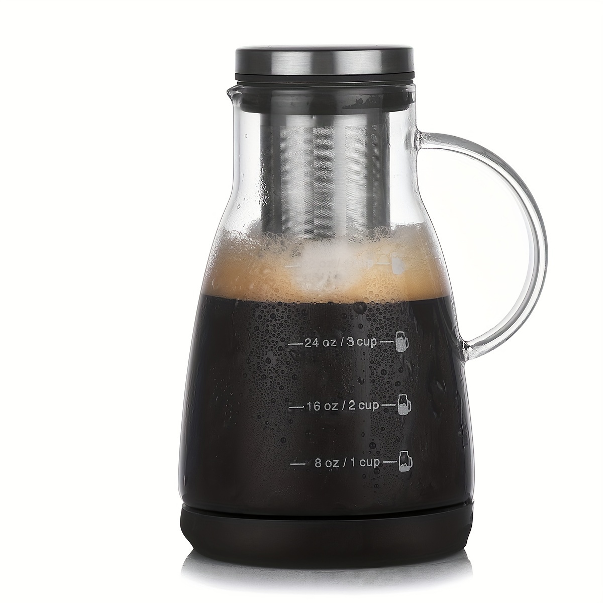 Pitcher Kopi Dingin Klasik 24o - Coffee And Tea Glass ulasan dan harga