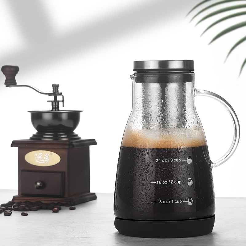 Pitcher Kopi Dingin Klasik 24o - Coffee And Tea Glass ulasan dan harga