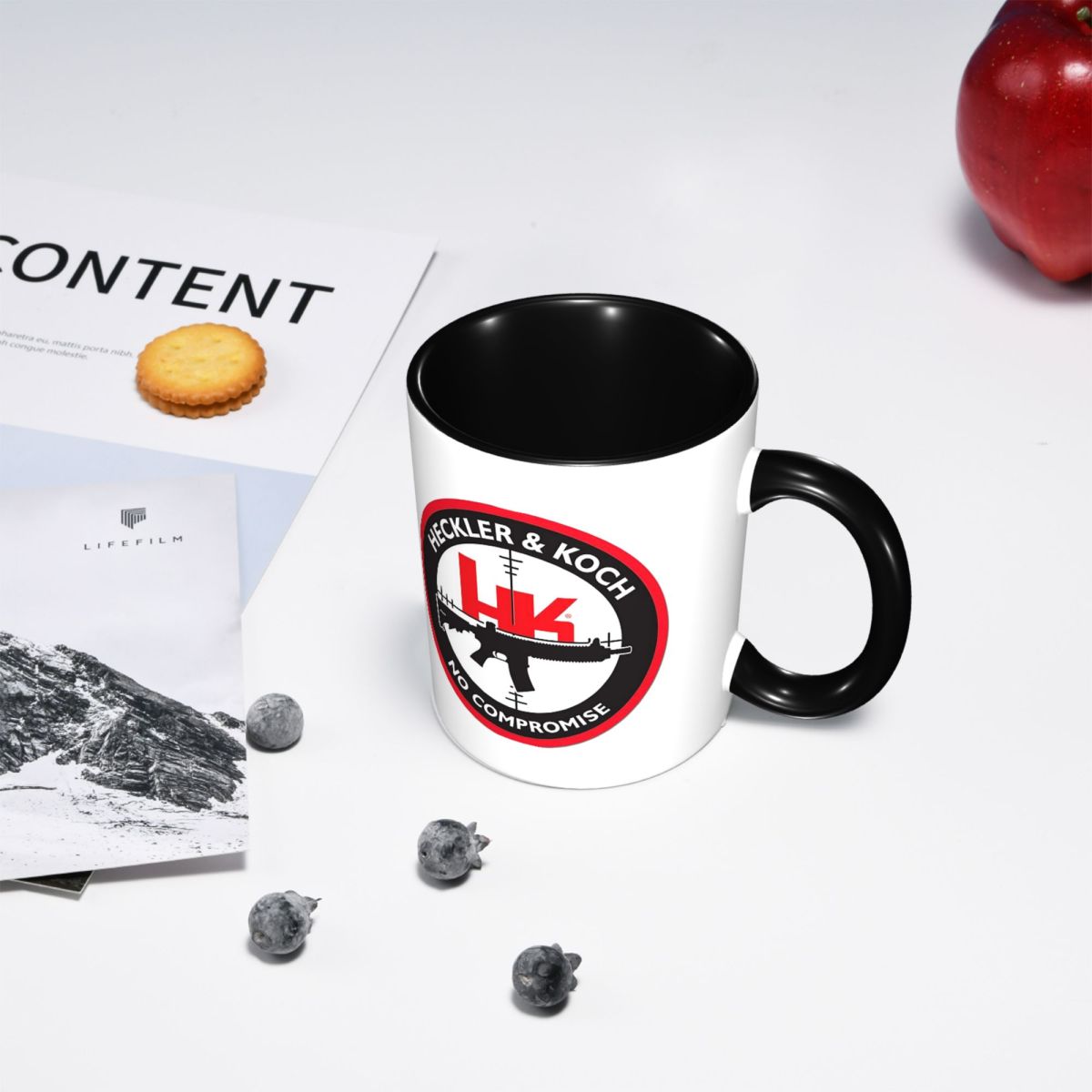 Heckler Koch Hk Logo Mug Cangk - Coffee Tea Hk ulasan dan harga