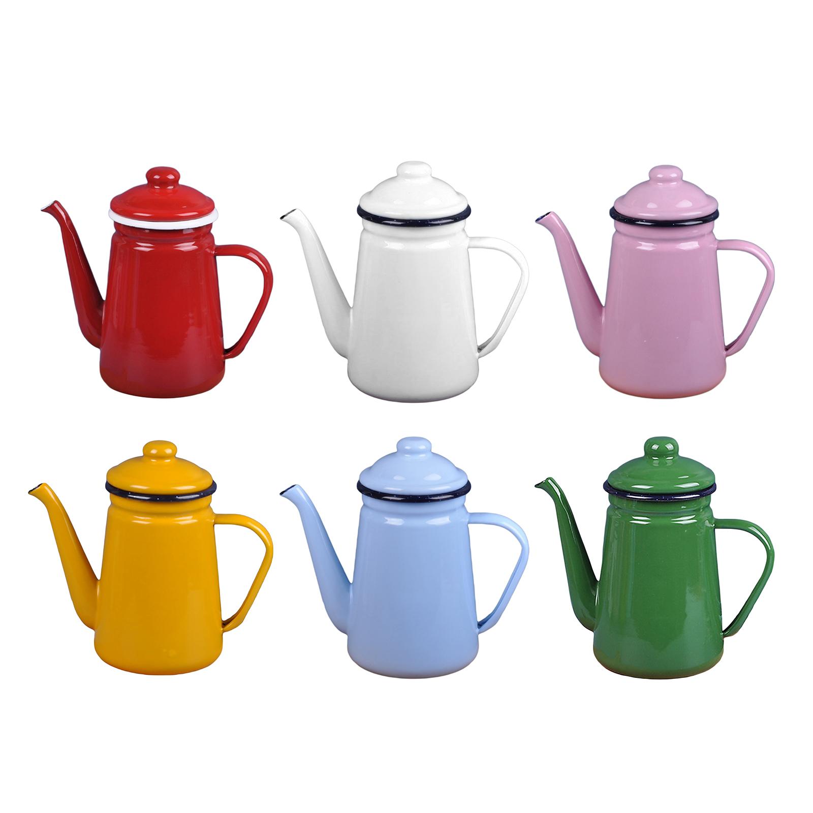 Ketel teh Enamel, penghangat s - Coffee Tea Water Heater ulasan dan harga