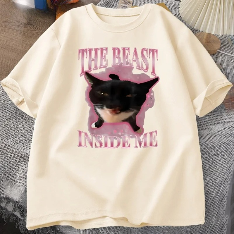 Kaos Wanita The Beast Inside M - Coffee Tea Or Me ulasan dan harga