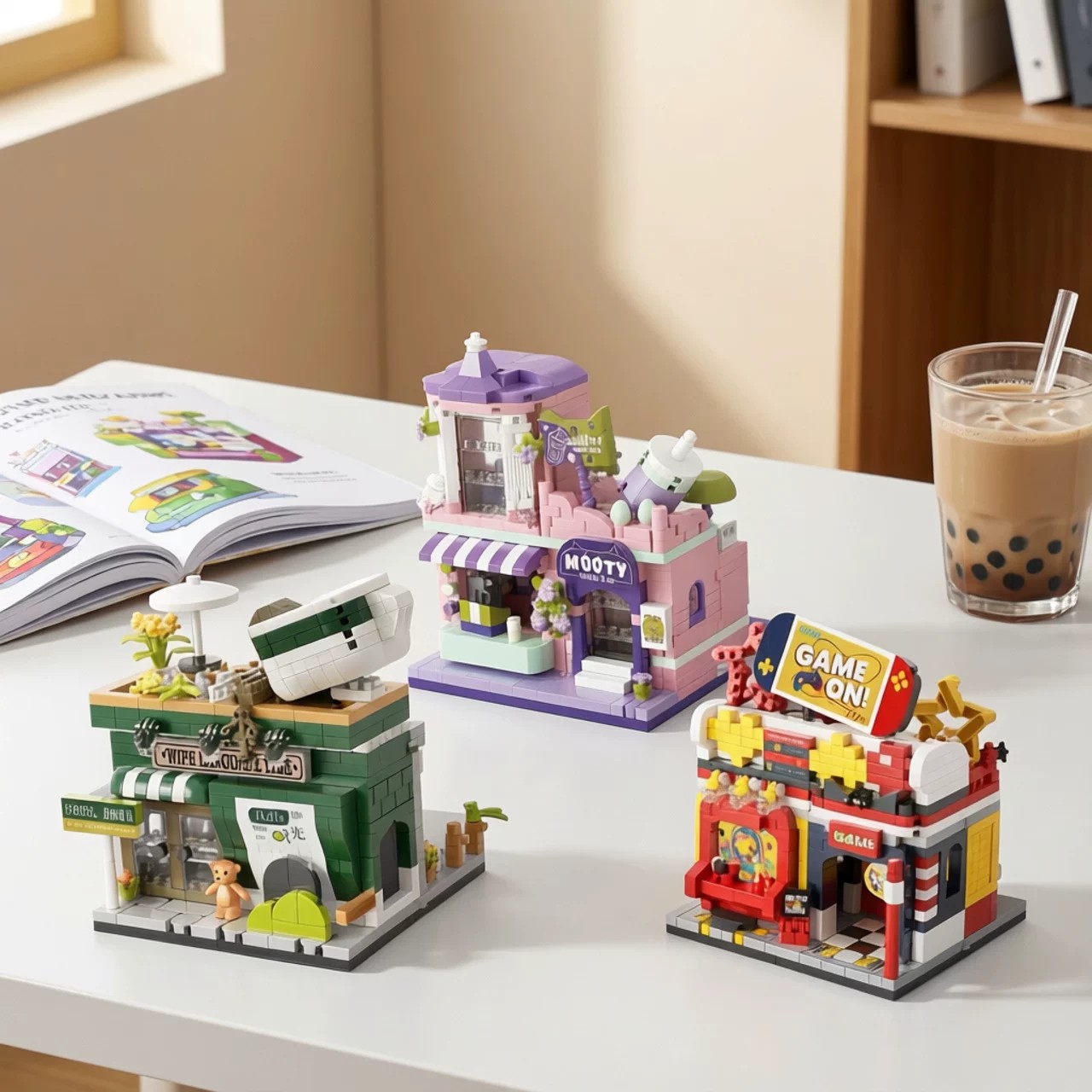 Set Blok Perakitan Puzzle Pema - Coffee Tea Hong Kong ulasan dan harga
