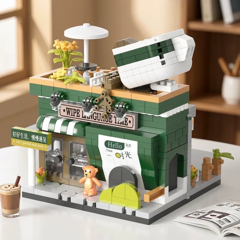 Set Blok Perakitan Puzzle Pema - Coffee Tea Hong Kong ulasan dan harga