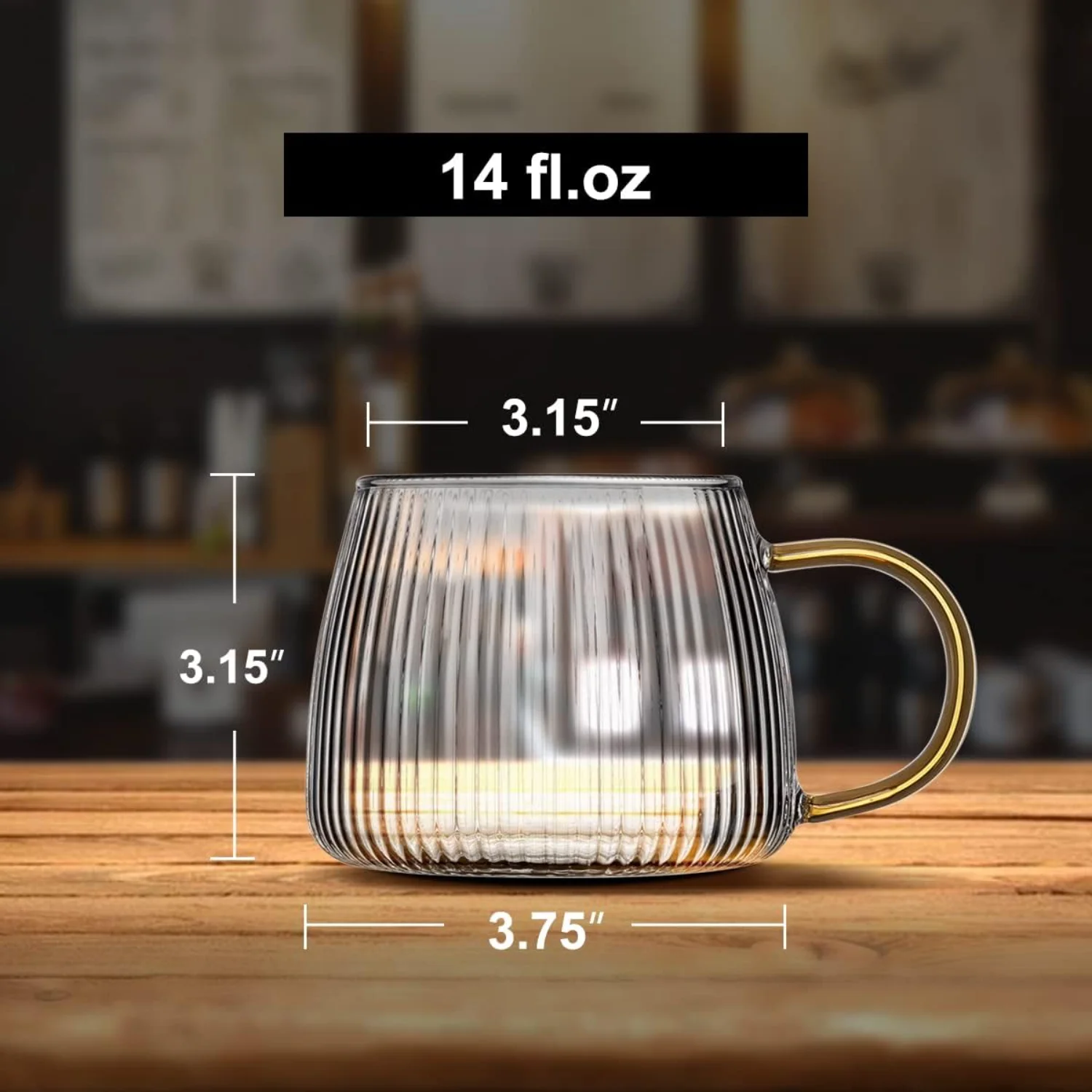 Set Cangkir Kopi Kaca Vintage  - Coffee And Tea Glass ulasan dan harga